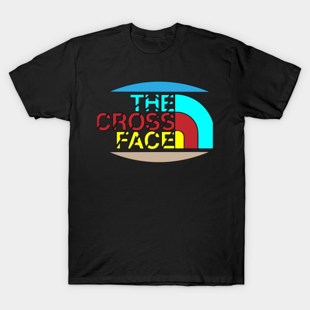 The Cross Face Wrestling T-Shirt T-Shirt by bakry